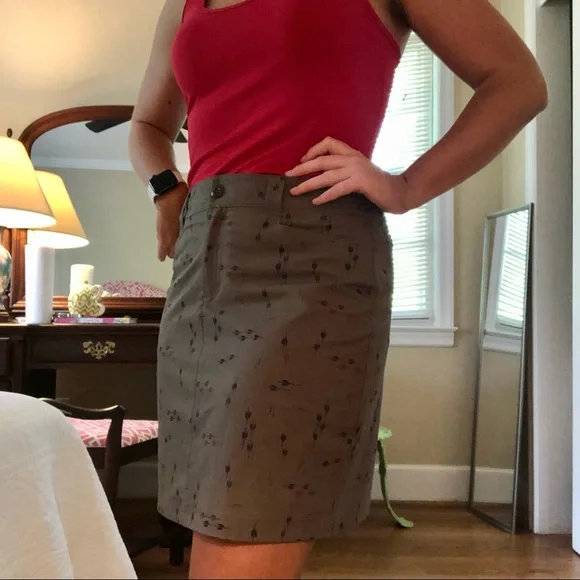 Eddie Bauer Shorts Eddie Bauer Horizon Green Skort Poshmark